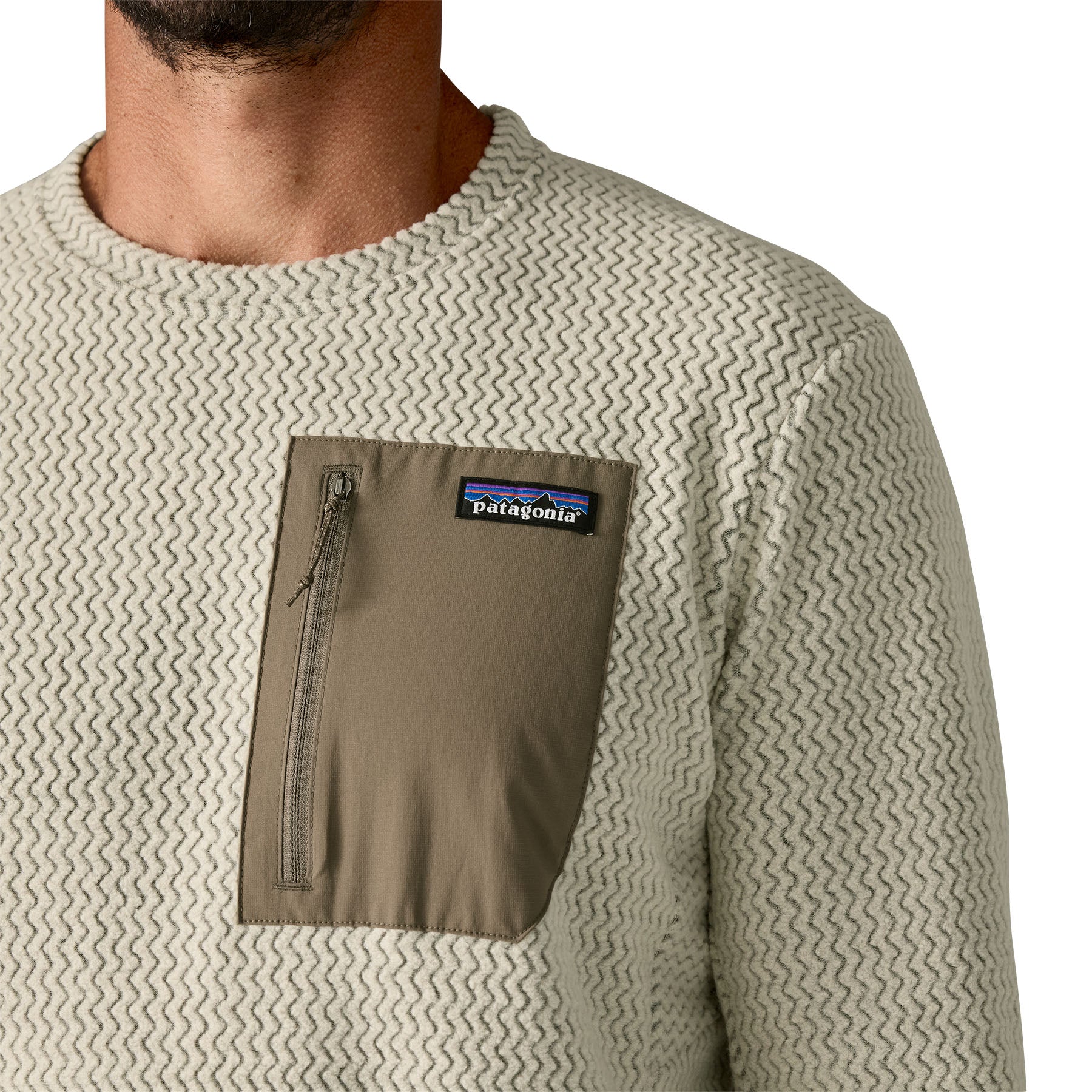 Men's R1? Air Fleece Crewneck - Image 6
