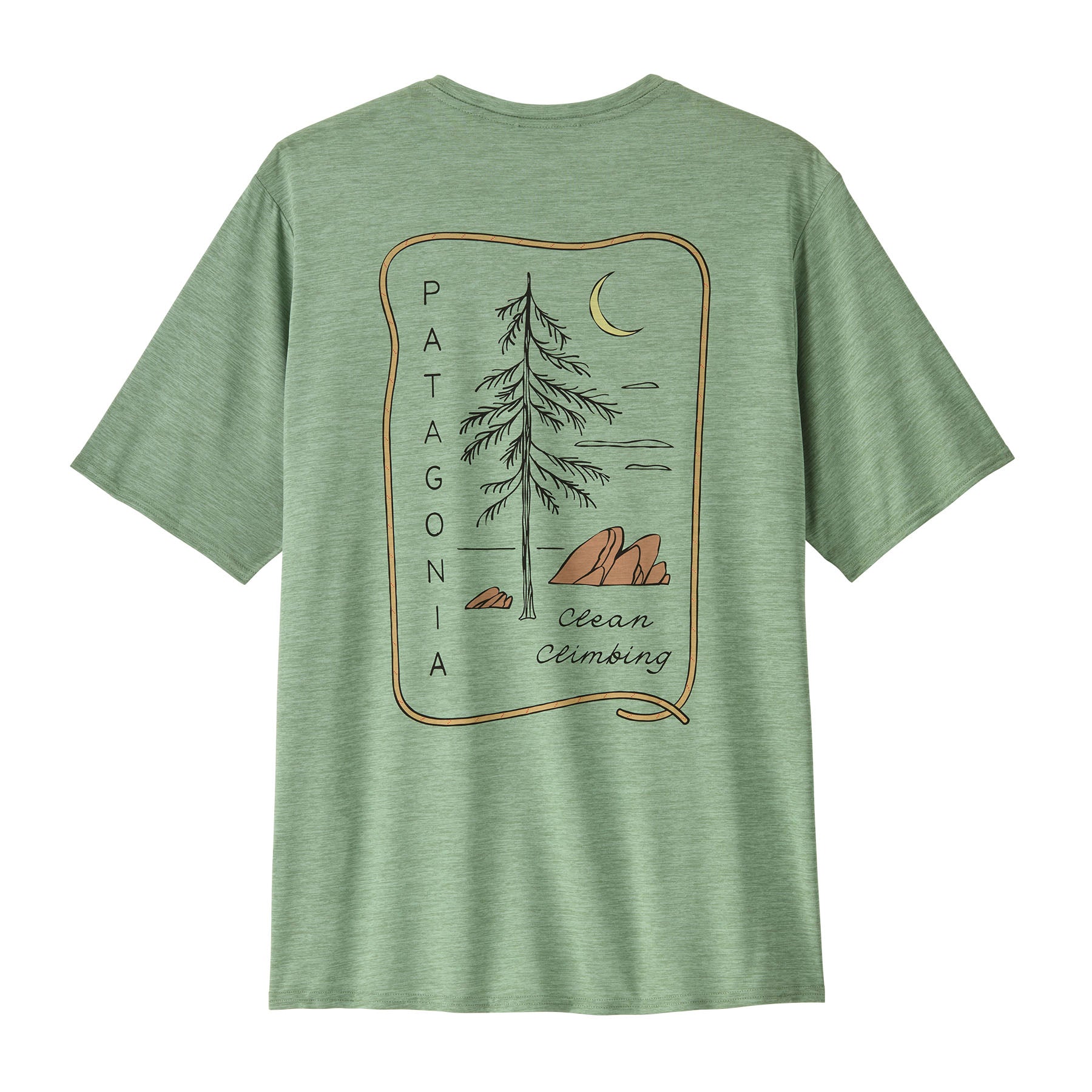 Men's Capilene? Cool Daily Graphic Shirt - Lands - Image 2