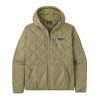 Men's Diamond Quilted Bomber Hoody