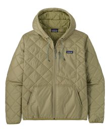 Men's Diamond Quilted Bomber Hoody