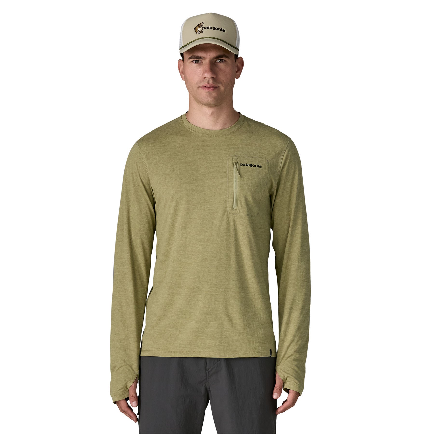 Men's Long-Sleeved Capilene® Cool Sun Shirt - Fitz Roy Trout - Image 2