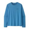 Men's Long-Sleeved Capilene? Cool Daily Shirt - Boardshort Logo