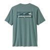 Men's Capilene? Cool Daily Shirt - Boardshort Logo