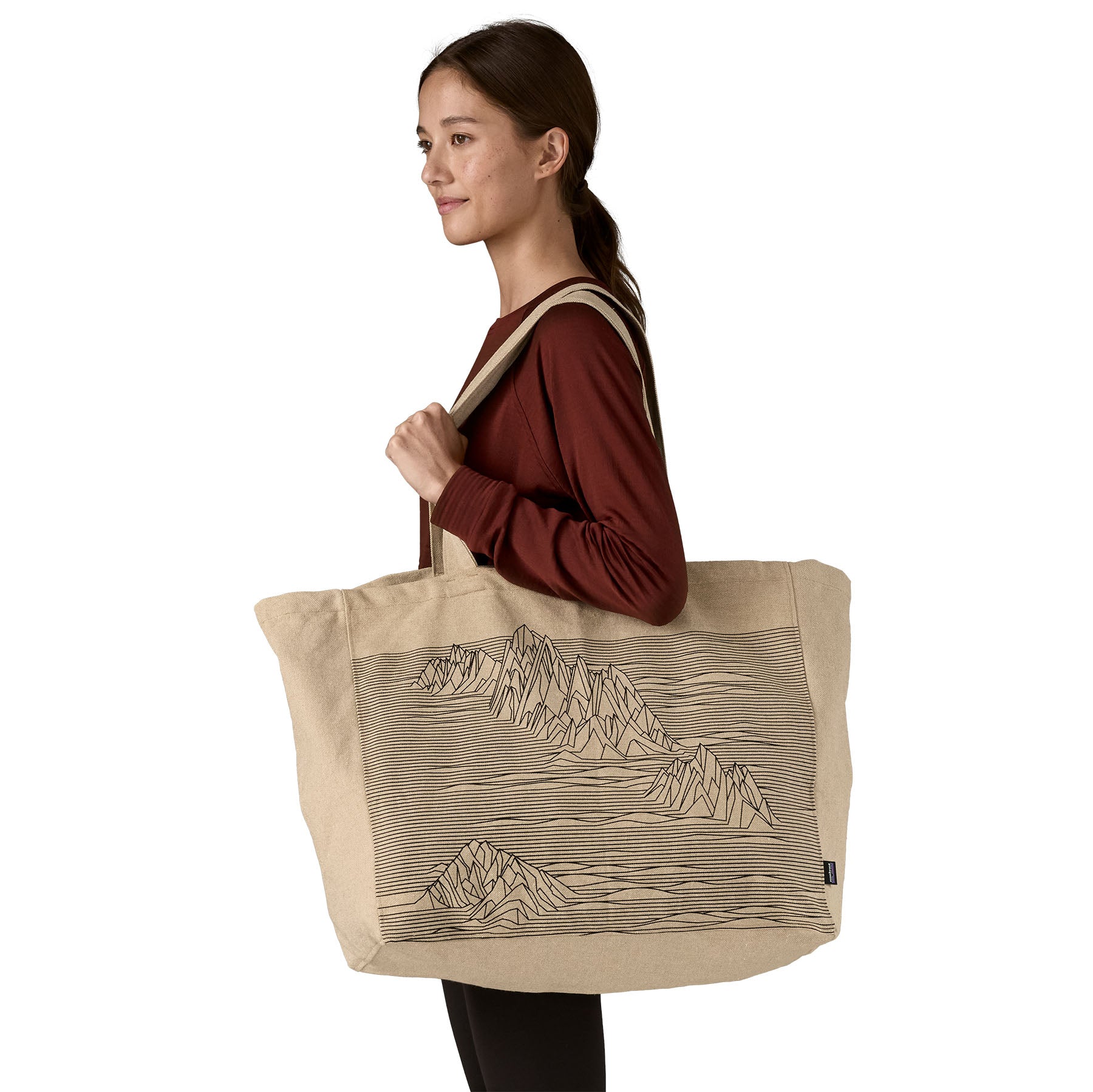 Recycled Oversized Tote - Image 2