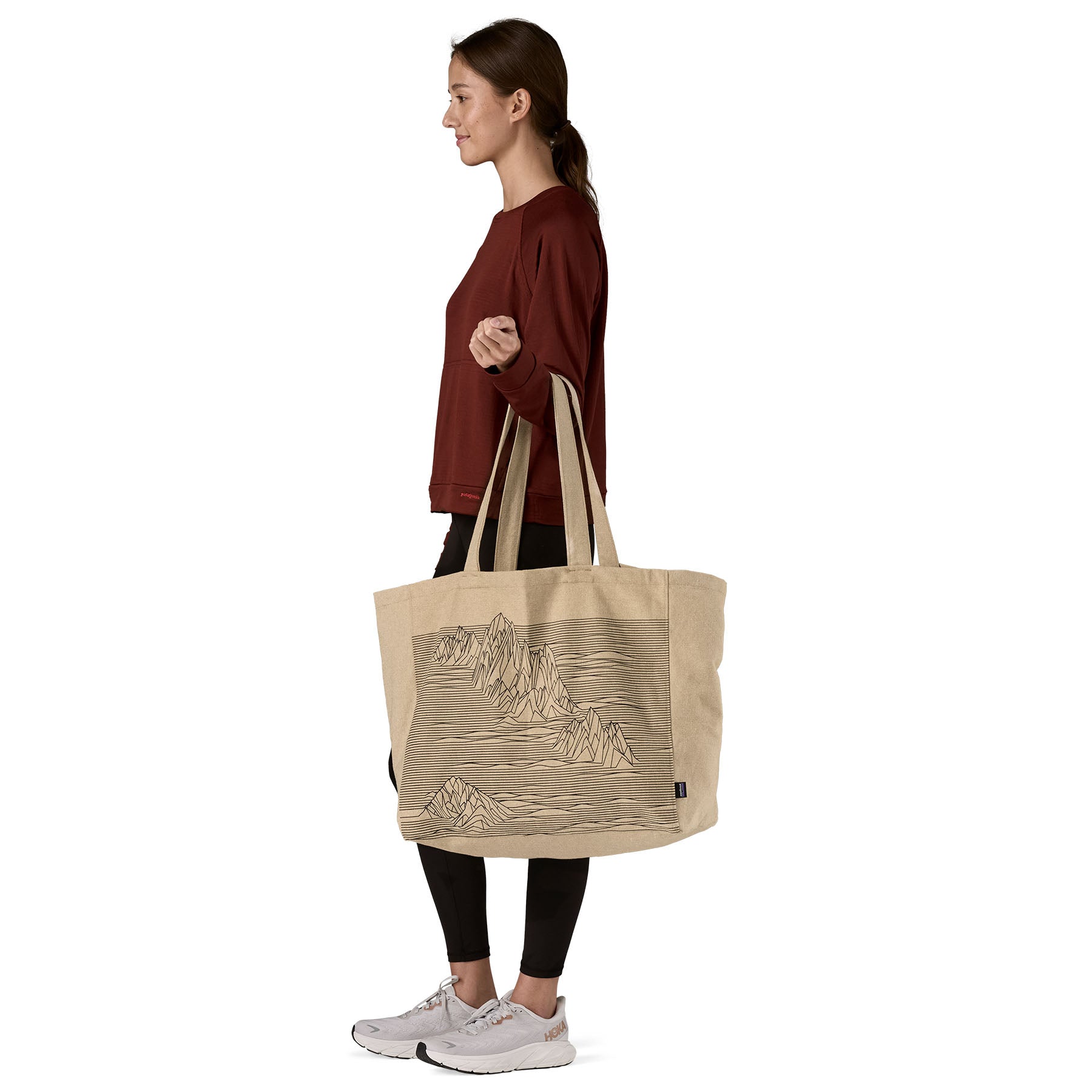 Recycled Oversized Tote - Image 4