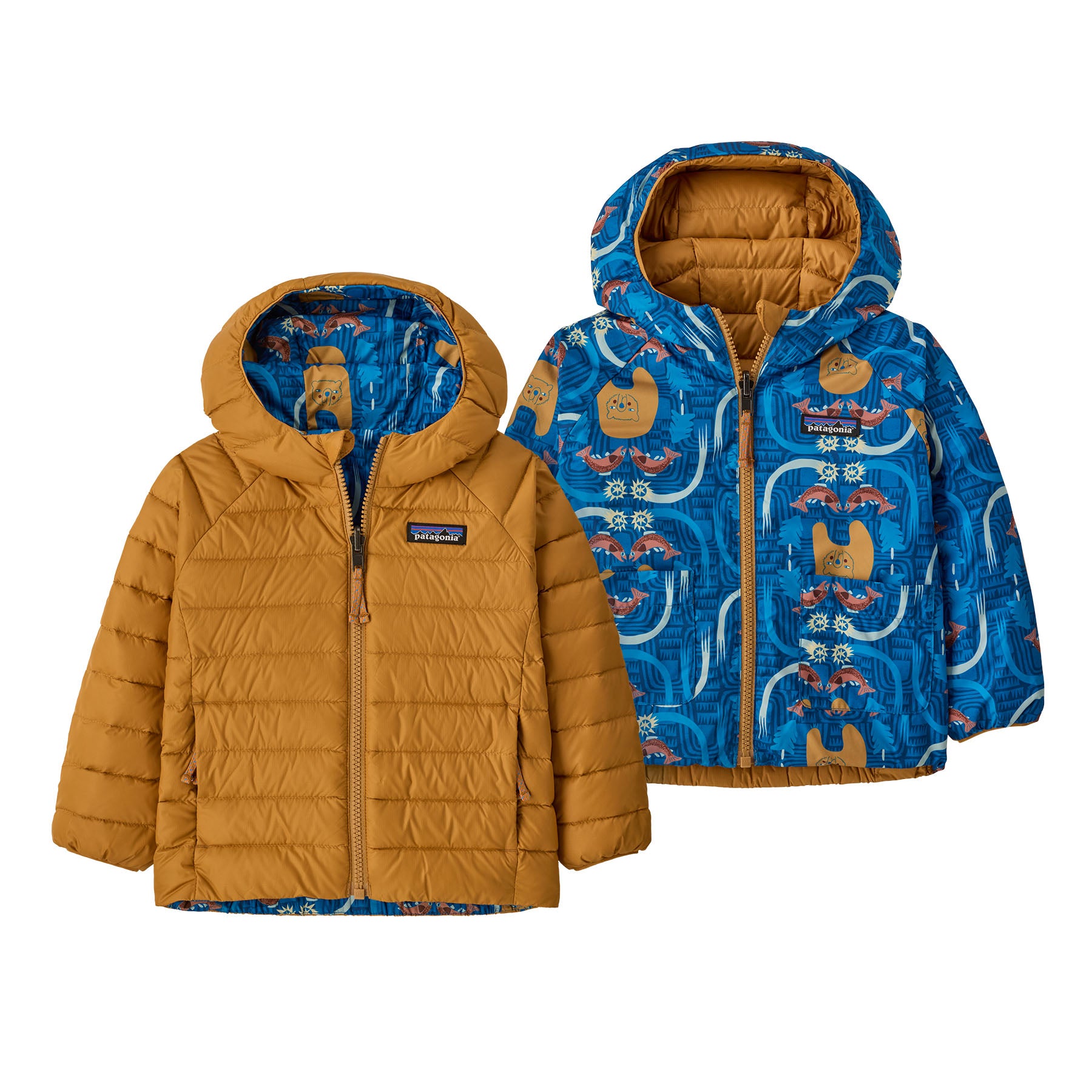Baby Reversible Down Sweater™ Hoody