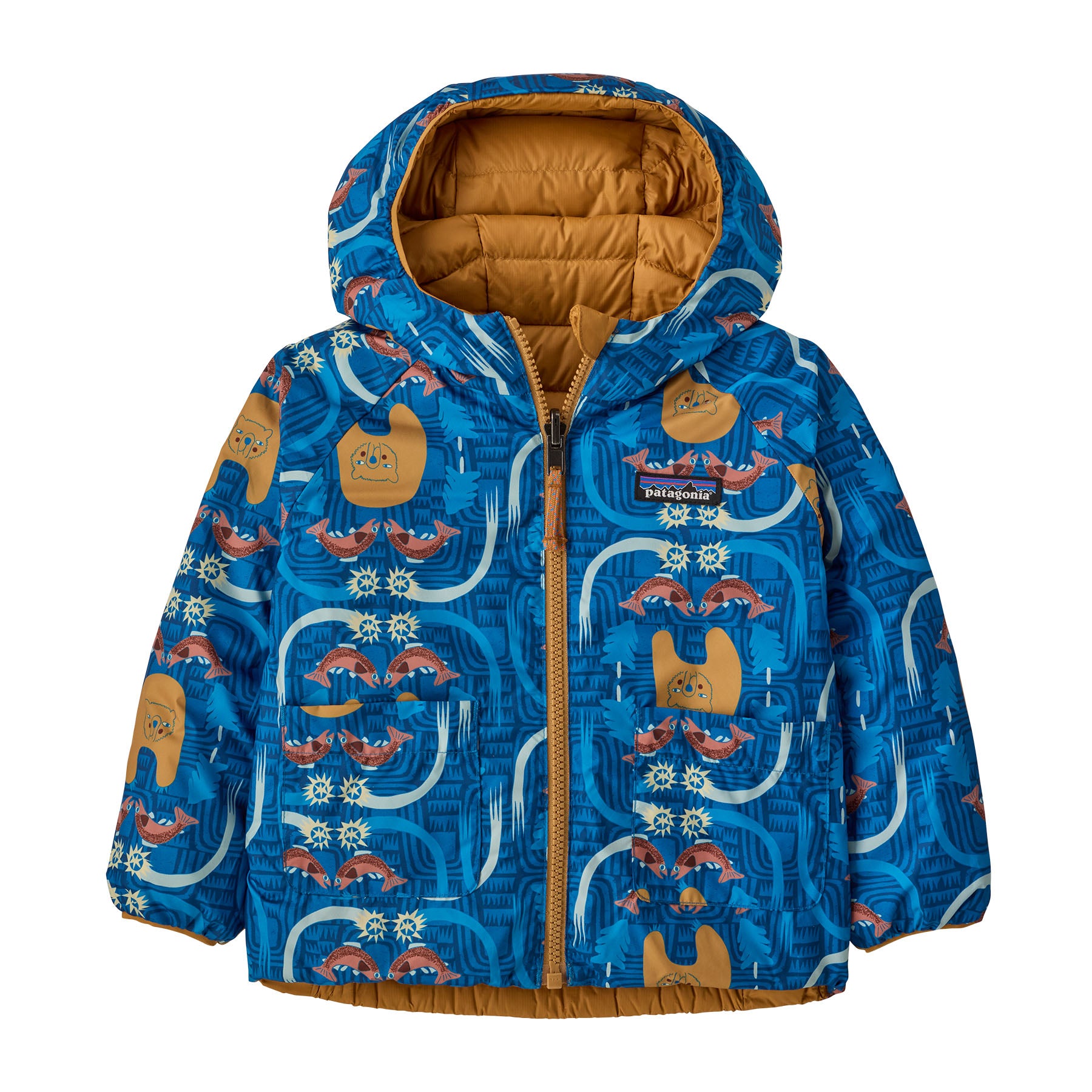Baby Reversible Down Sweater™ Hoody - Image 3